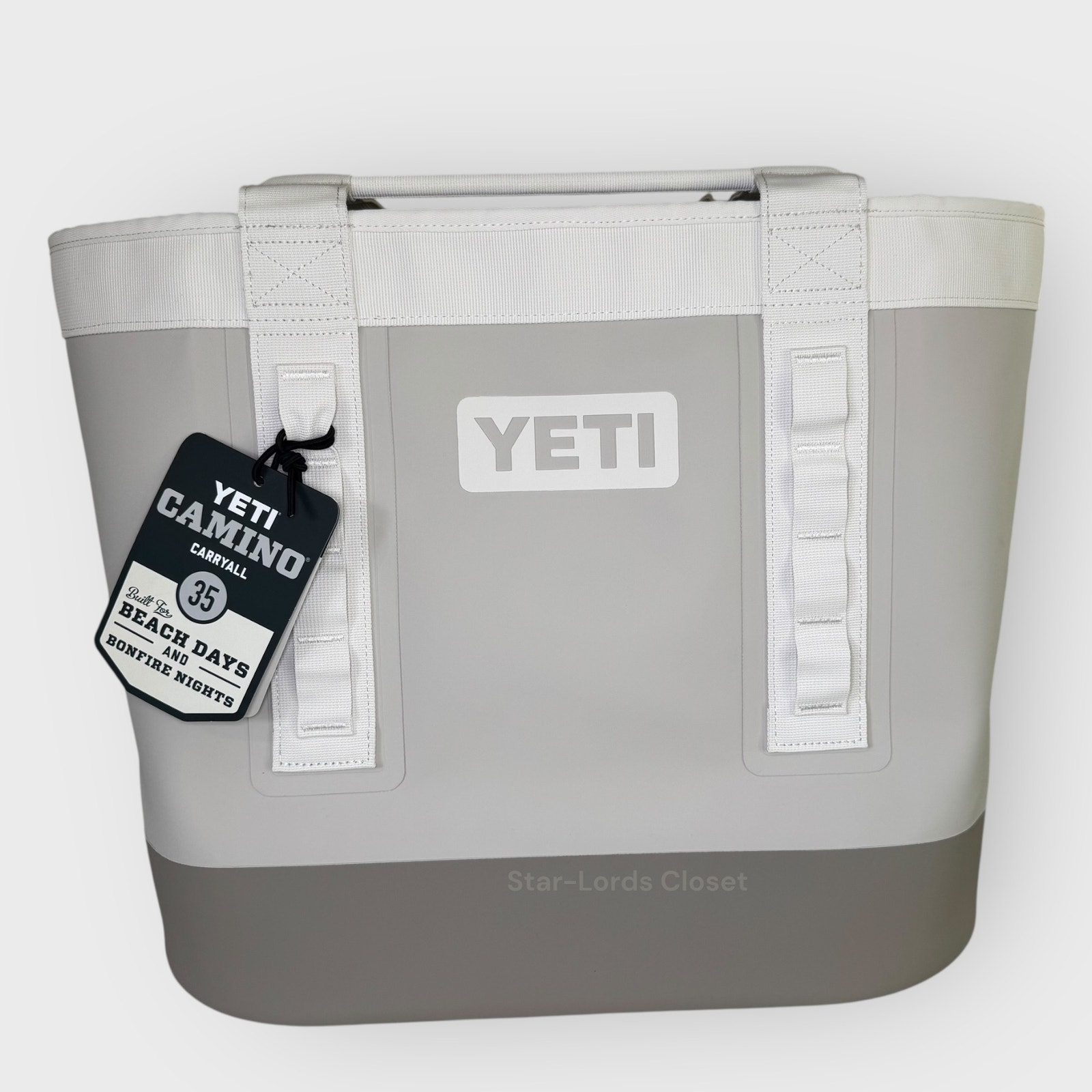 Yeti Camino Carryall 35l Taupe Waterproof Tote Bag Durable Gym Beach Travel Nwt